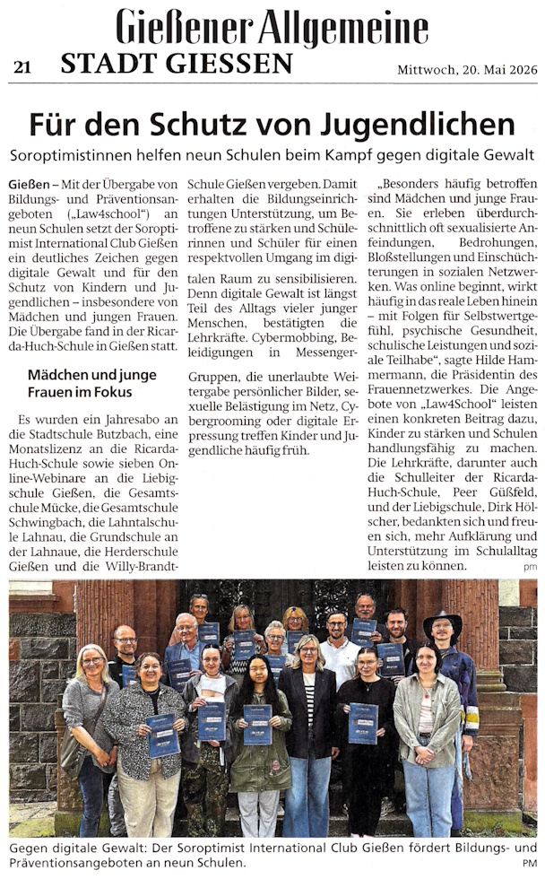 2026-05-20 GiAllgZ_S21 Für den Schutz von Jugendlichen